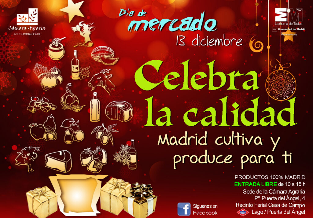 Día de Mercado sábado 13 de diciembre