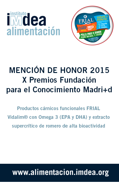 FRIAL. Mención de Honor en Premios de I.iMdea por su labor en proyectos de I+D+i
