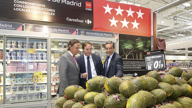 Promoción de «Alimentos de Madrid» en Carrefour de C.Madrid