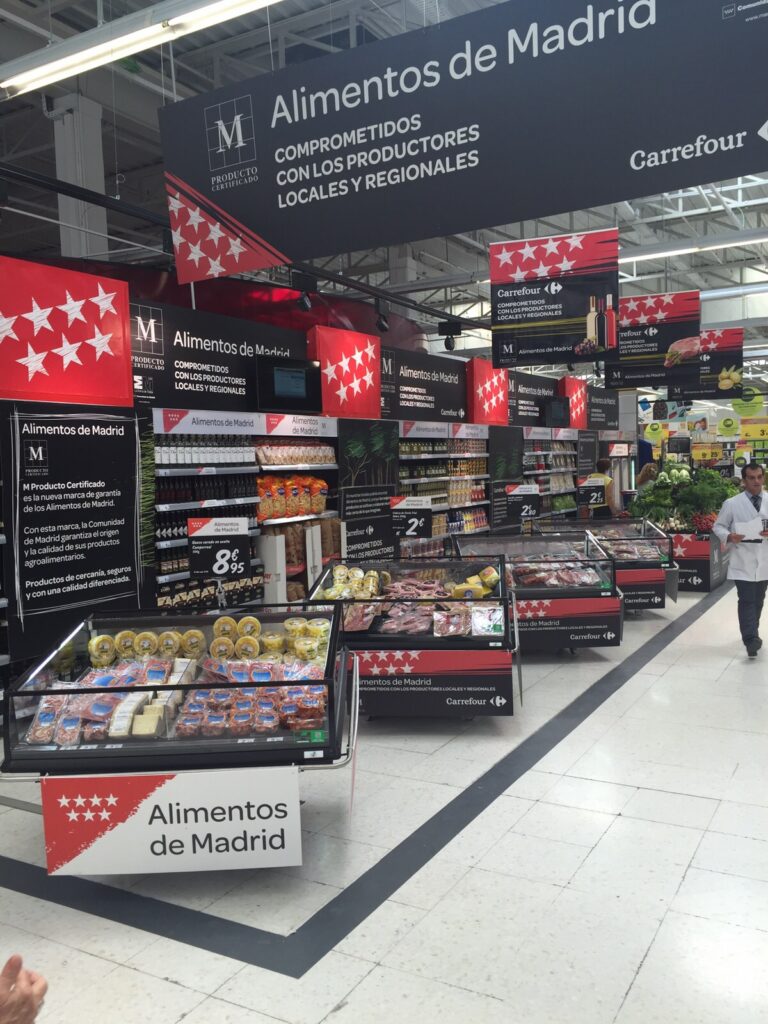 Alimentos de Madrid en Carrefour