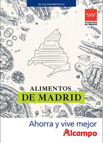 ASEACAM y ALCAMPO: Promoción ALIMENTOS DE MADRID