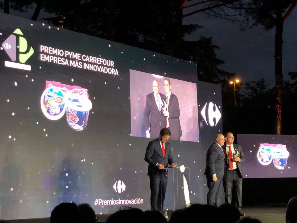 Lácteas del Jarama recibe premio Carrefour Pyme 2017