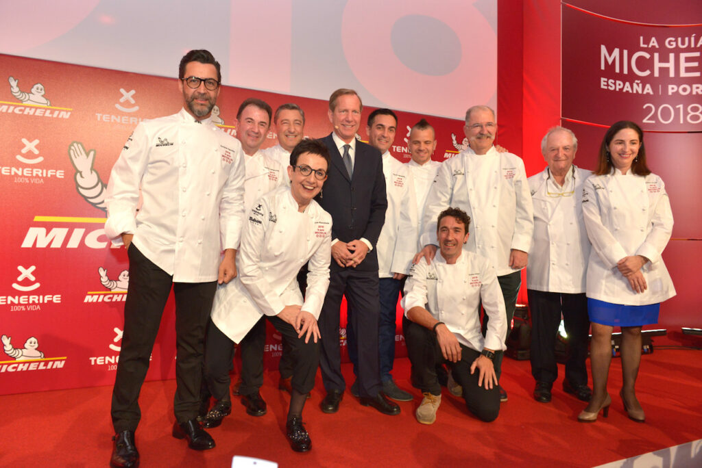 Galardonados con Estrella Michelín 2018