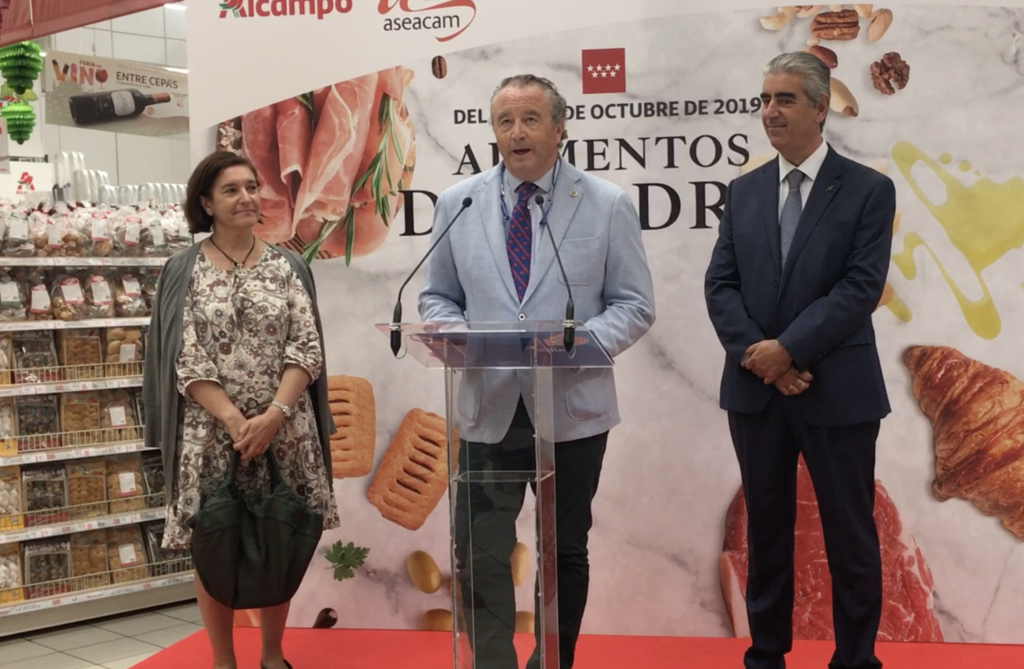 Presentación Campaña Alimentos de Madrid Alcampo octubre 2019