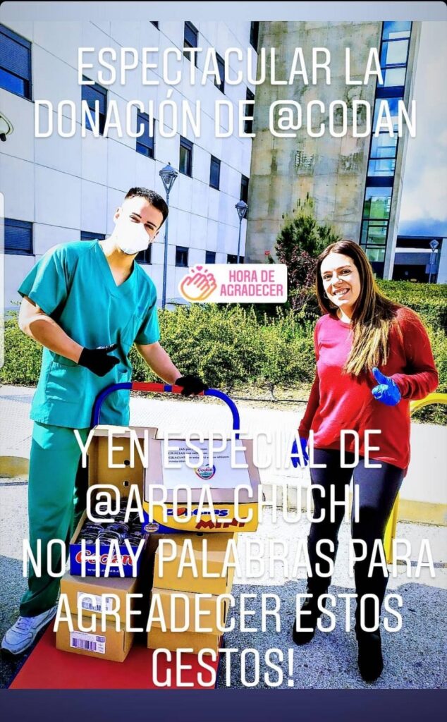 Codan dona productos a usuarios de hoteles durante Covid-19