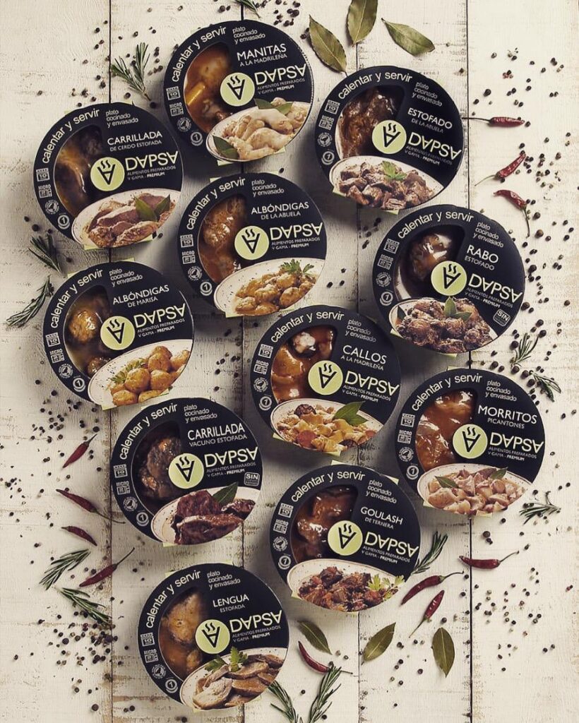 DAPSA te lleva la comida a casa, platos tradicionales muy sabrosos