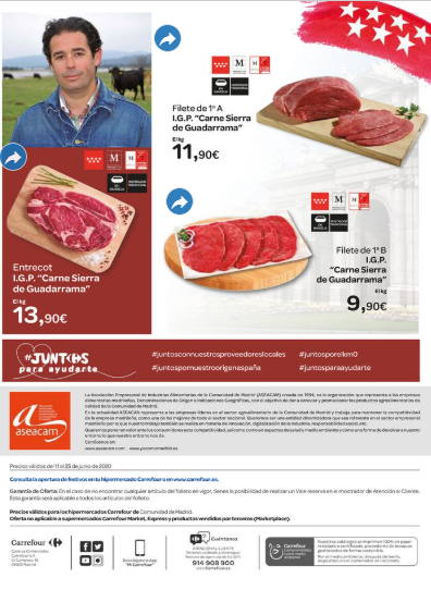 Carrefour promociona los productos regionales madrileños