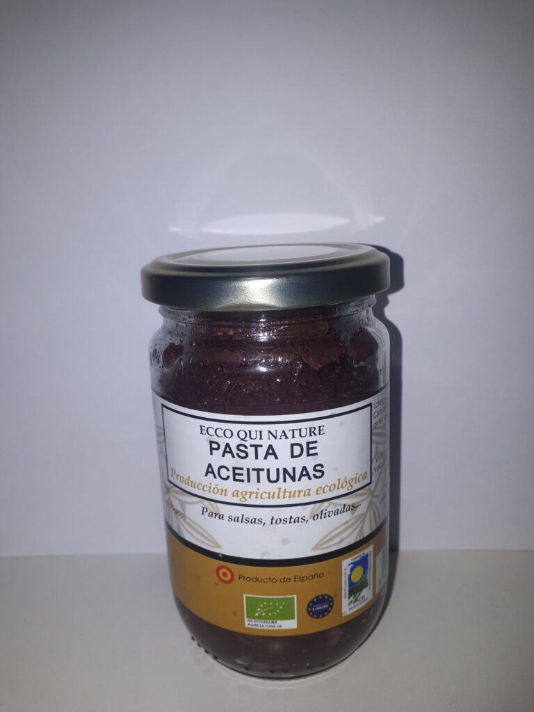 Pasta de aceitunas, nuevo producto ecológico de Aceitunas La Extremeña