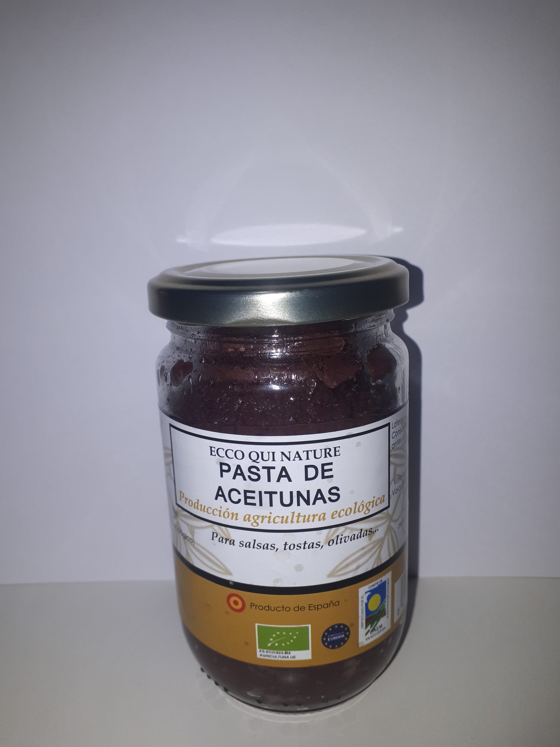 Pasta de aceitunas, nuevo producto ecológico de Aceitunas La Extremeña