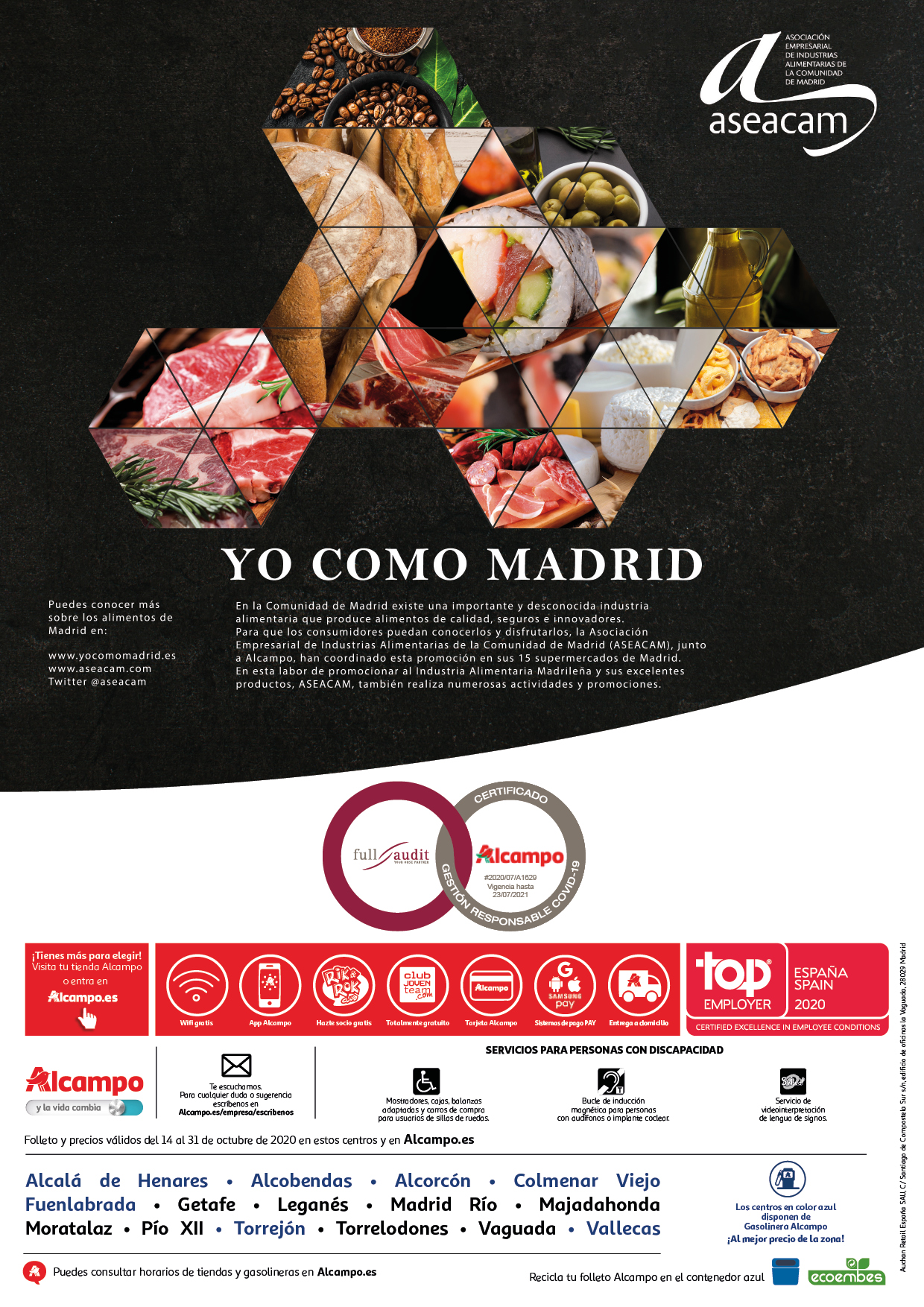 Imágenes Alimentos de Madrid en hipermercados Alcampo