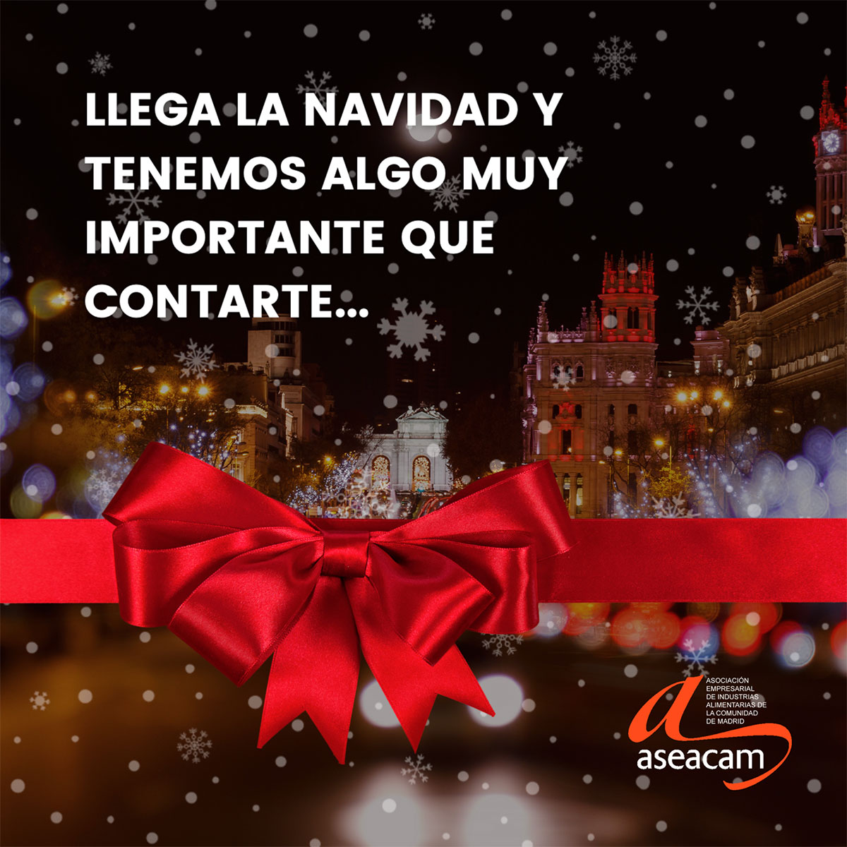 Cestas de Navidad con productos de Madrid. Nueva Web Yo Como Madrid