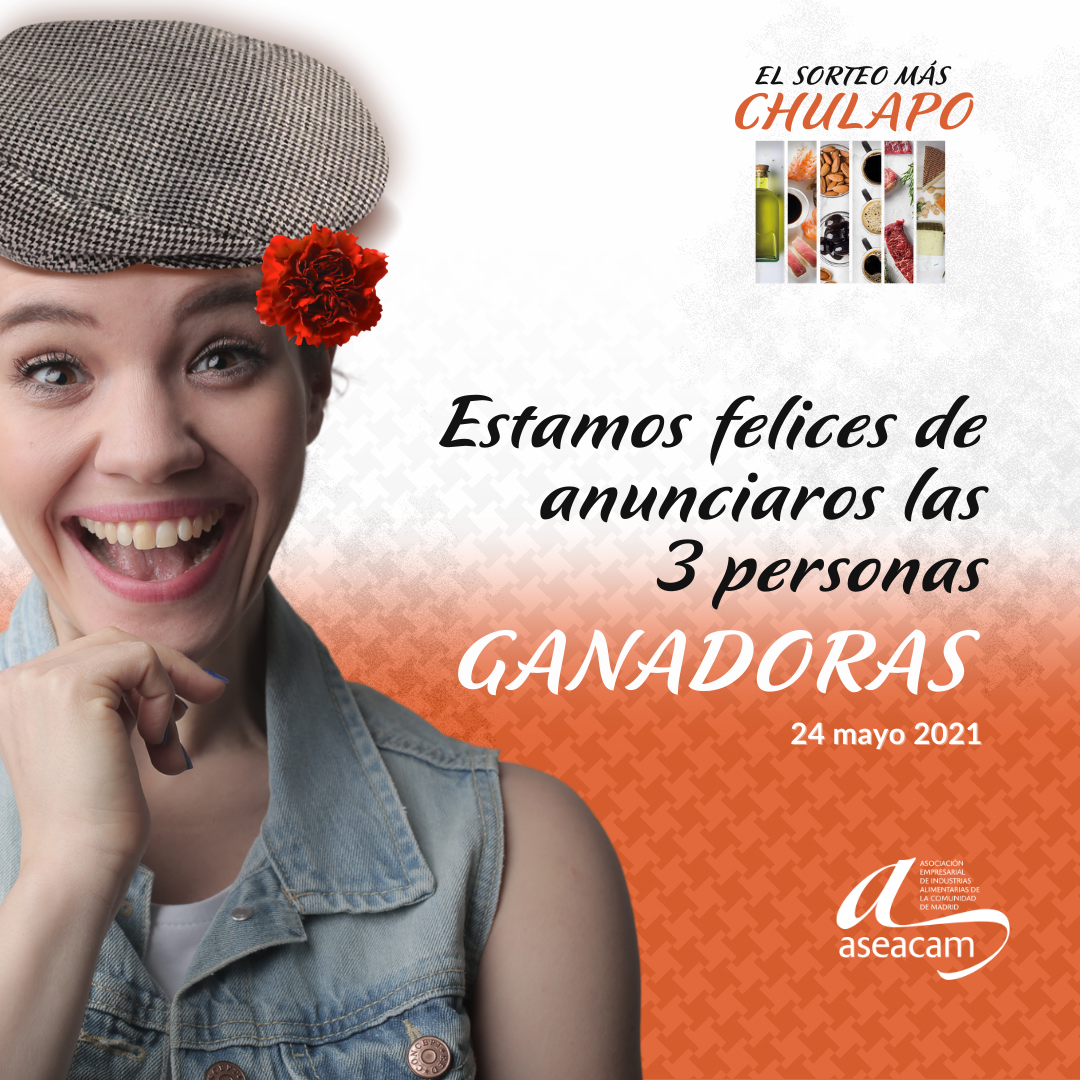 Personas Ganadoras del Sorteo más Chulapo