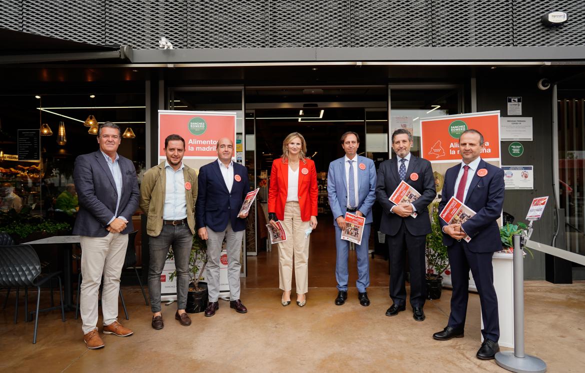 Paloma Martín, apoya la campaña Alimentos a la Madrileña de Sánchez-Romero