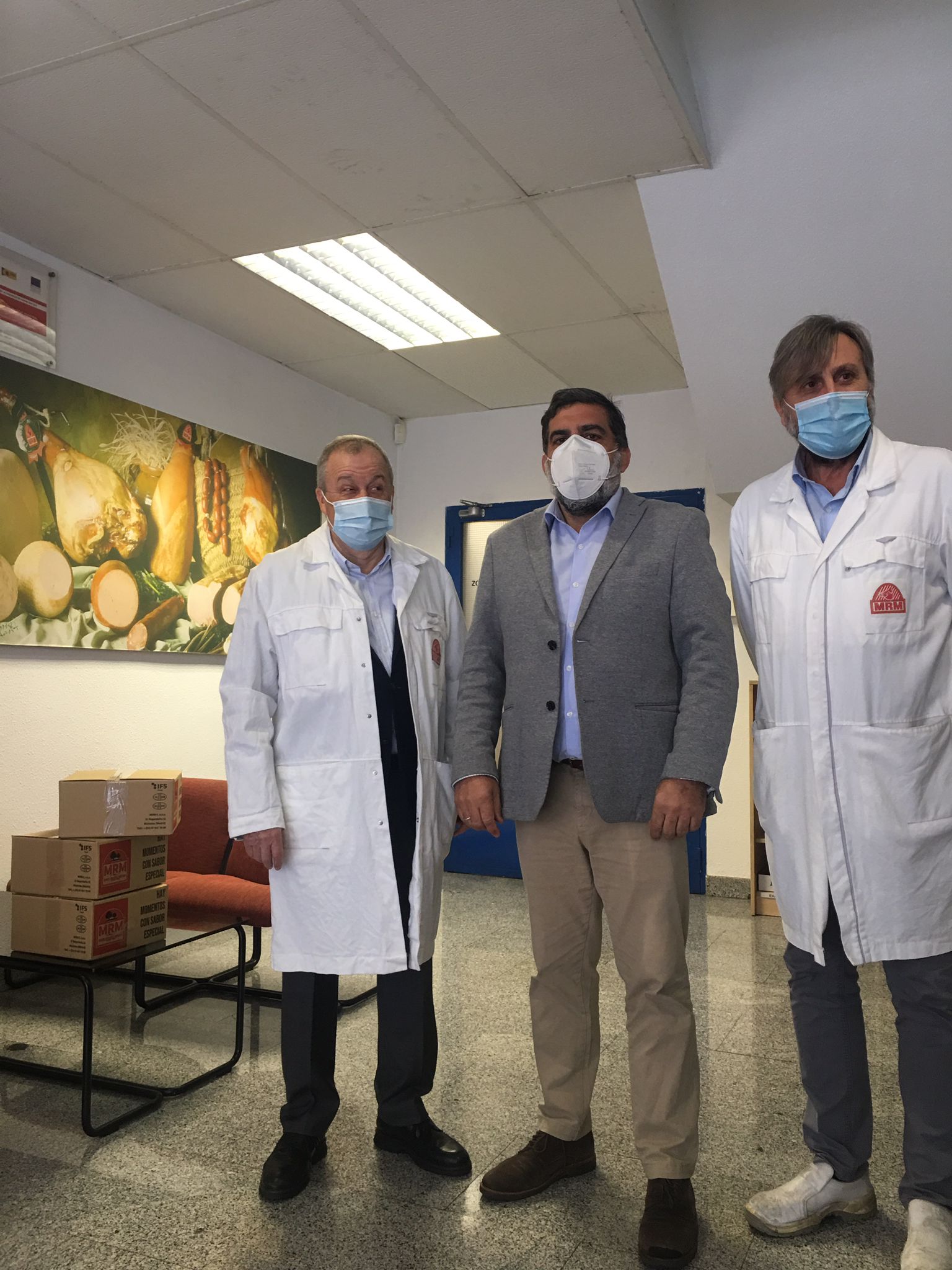 MRM y Madrid Miel, reciben la visita del D.G.Agricultura Ángel de Oteo