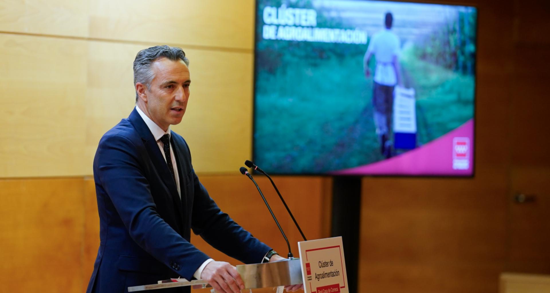 La Comunidad de Madrid presenta el nuevo clúster de agroalimentación a 130 participantes en la cadena de producción