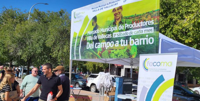 Nuestros Asociados en el Mercado de Productores de Villa de Vallecas