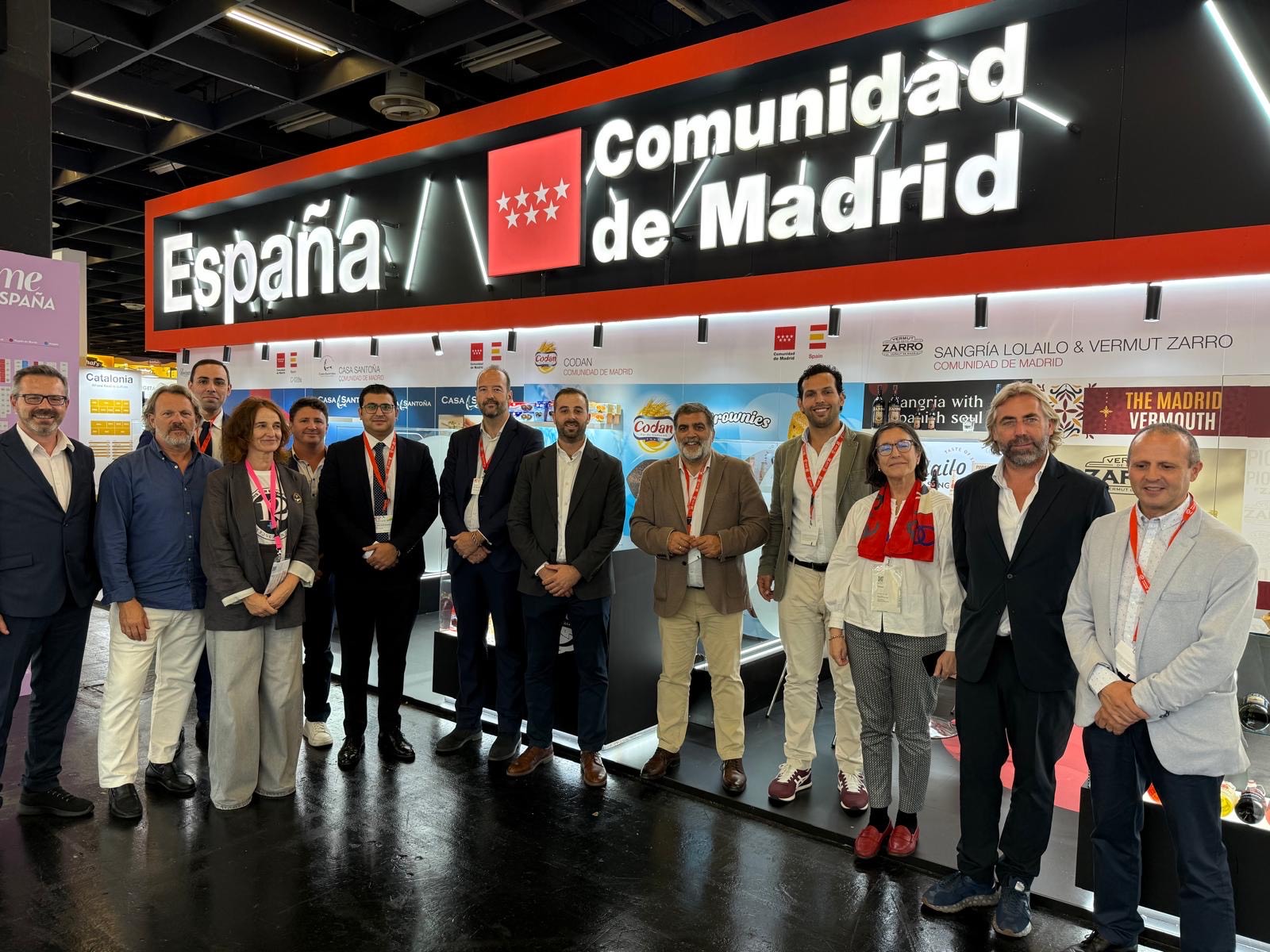 ASEACAM, de la mano con la Comunidad de Madrid, acompaña a ocho empresas madrileñas en ANUGA 2025