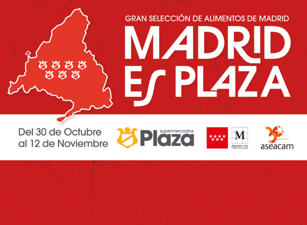 ASEACAM lanza “Alimentos de Madrid” por primera vez en Supermercados Plaza con más de 110 productos locales en 13 tiendas