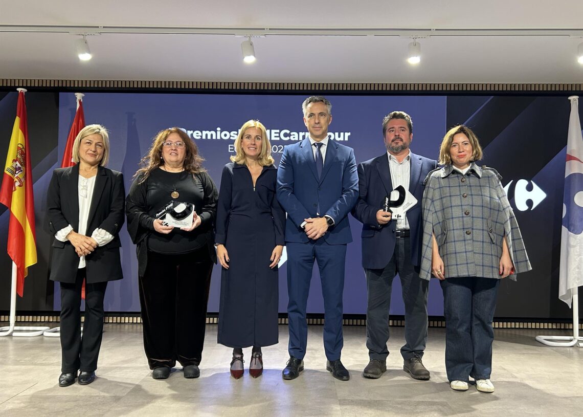ASEACAM celebra los premios PYME Carrefour 2025 a Seis H y Vinos Jeromín, empresas asociadas que impulsan el producto madrileño