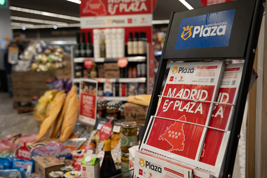 Campaña Alimentos de Madrid de ASEACAM en Supermercados Plaza 2026